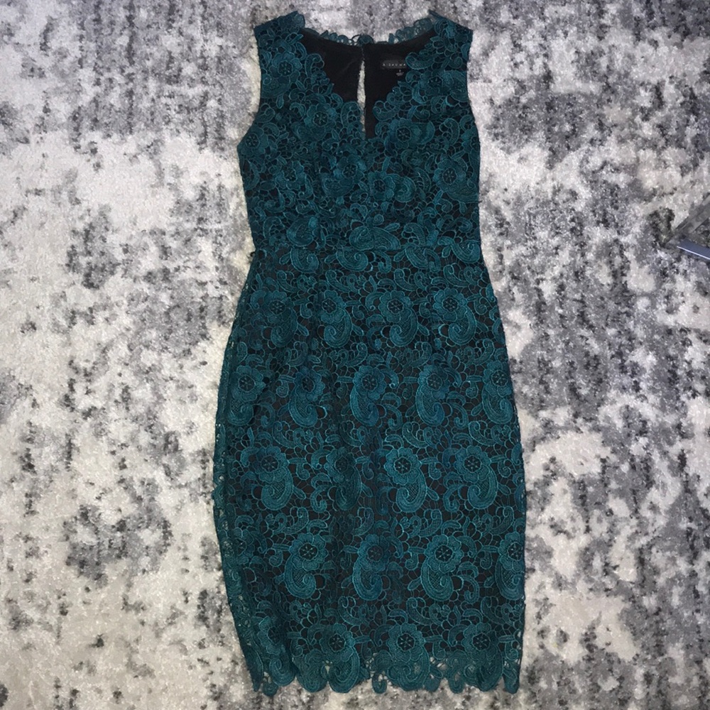 Aidan Mattox Lace Dress